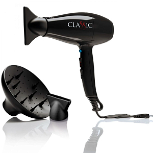 Фен для волос GA.MA CLASSIC черный