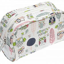 BG-802 Косметичка  Dewal Beauty серия  "Ночной лес" мультицвет17x6*10 см