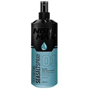 Солевой спрей для укладки волос NISHMAN SEASALT SPRAY 200 мл