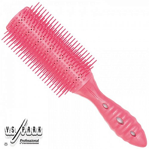 0471-89-YS D32-07  LAP BRUSH  Щетка для укладки розовая