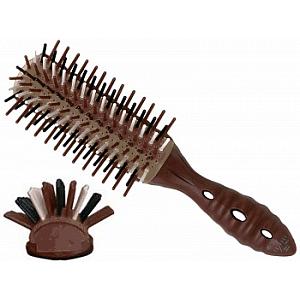 0471-89-YS D32-04 LAP BRUSH IX  Щетка для укладки Choco Mix