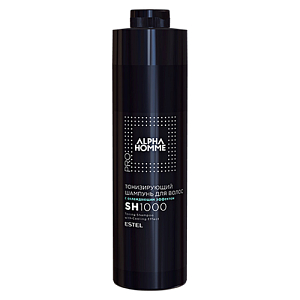 Estel Professional Alpha Homme, AH/SH1000, Тонизирующий шампунь для волос с охл. эффектом, 1000 мл