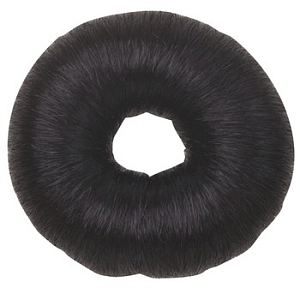 Валик НО-5115 BLACK  Dewal из искуствнного волоса (круглый, черный)8см