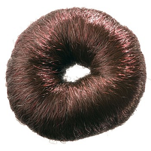 Валик НО-5115 Brown  Dewal из искуственного волоса (круглый коричневый)8см